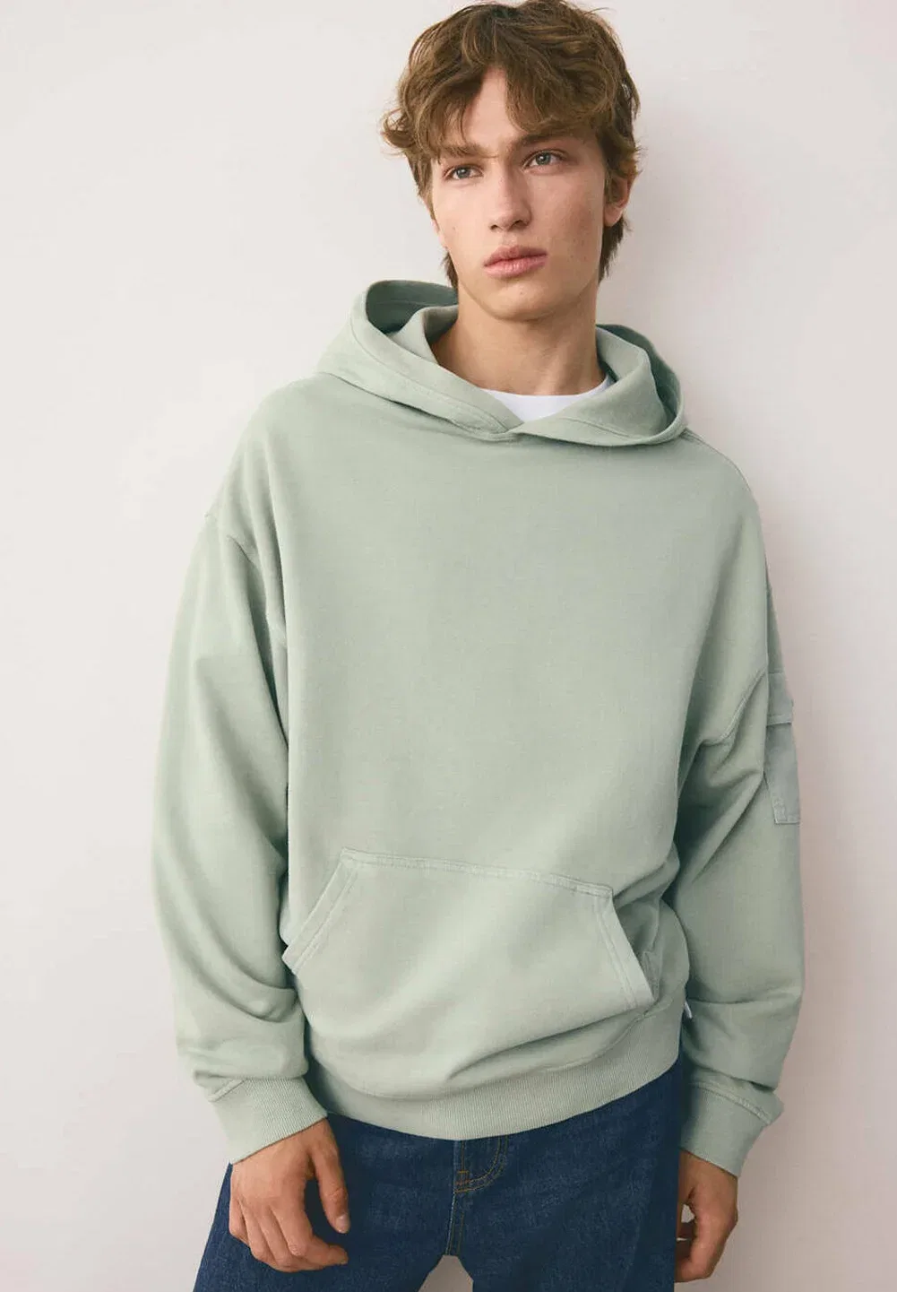 Подростковая толстовка Mango Kids, Mint