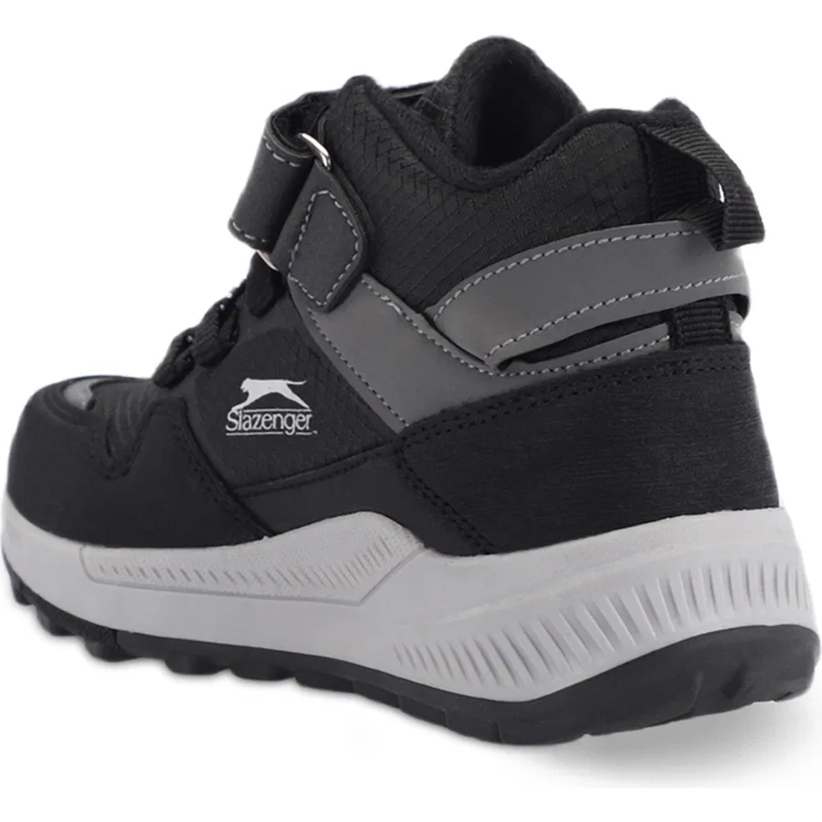 Детские ботинки на липучках Slazenger KENZIE IN, Черно-белый — фото 3