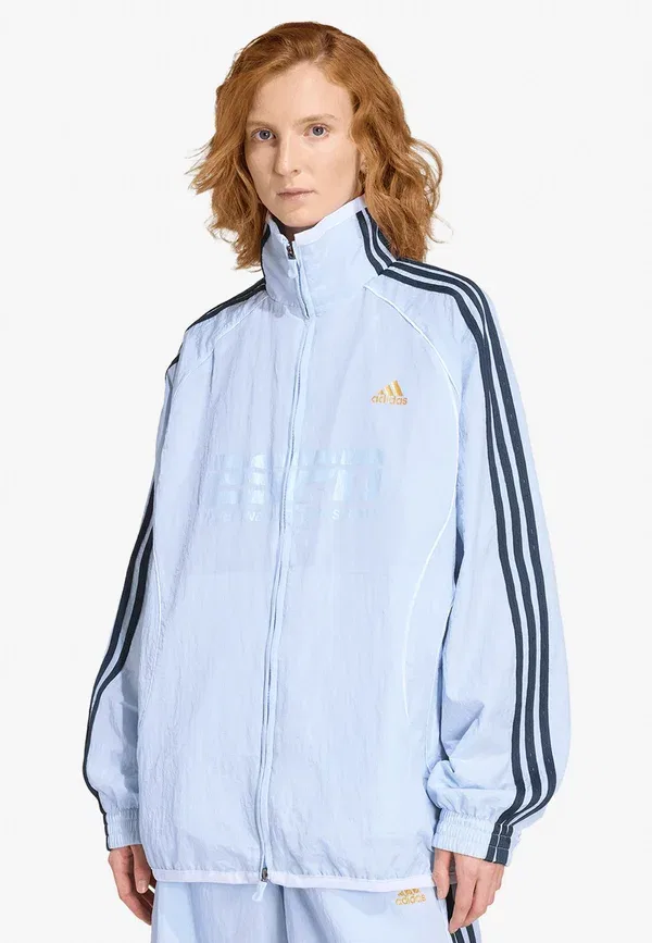 Толстовка на молнии Adidas Originals, светло-голубой