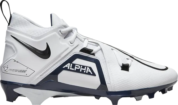 

Бутсы Nike Alpha Menace Pro 3 'White College Navy', белый
