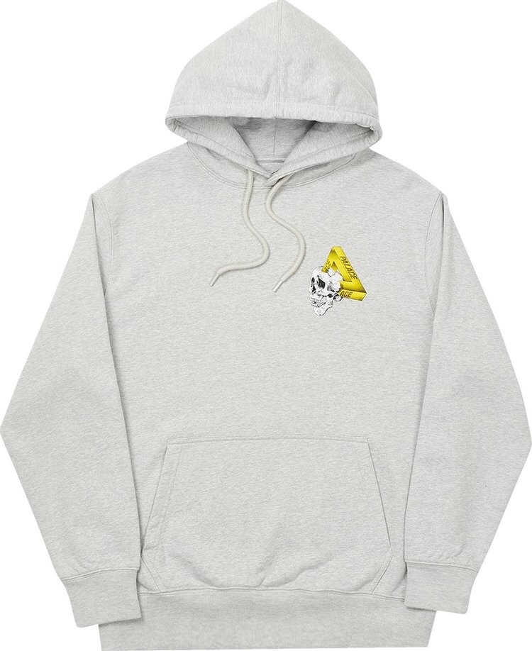 

Толстовка Palace Tri-Crusher Hood 'Grey', серый