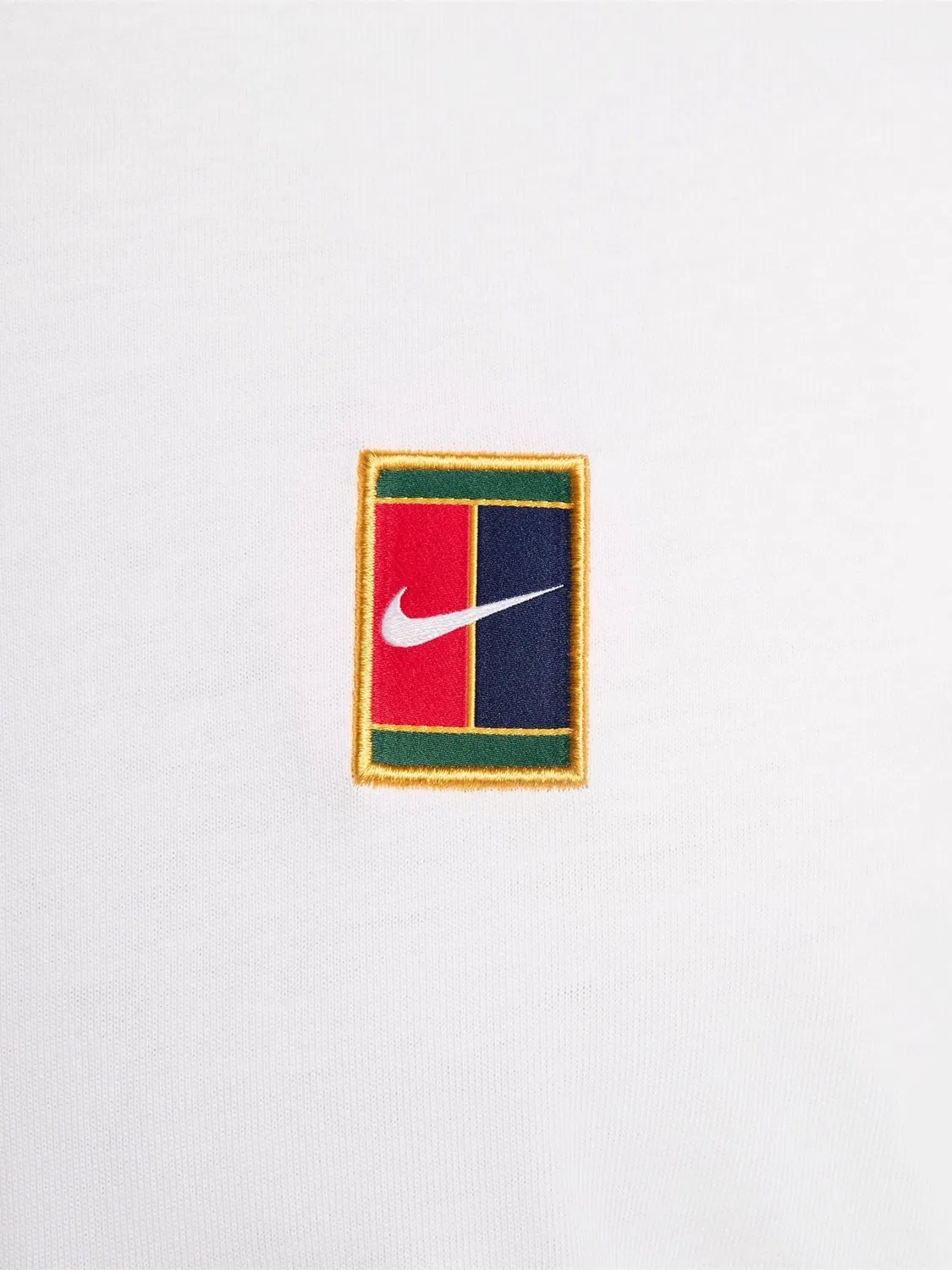 Футболка с вышивкой Nike Court Heritage Nike, белый — фото 4