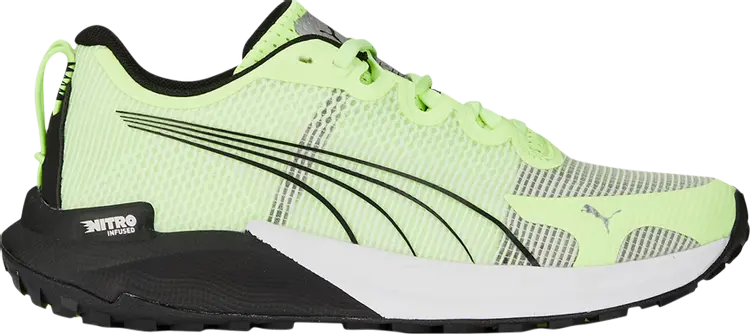 

Кроссовки Puma Wmns Fast-Trac Nitro Fast Yellow Black, зеленый