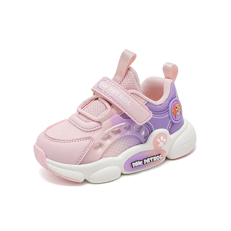 Низкие детские кроссовки для малышей PAW PATROL, розовый/фиолетовый — фото 4