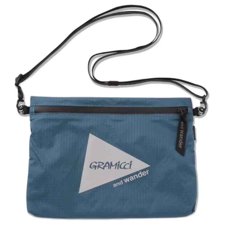 

Gramicci Сумка через плечо And Wander Collaboration Nylon Women's Blue Green