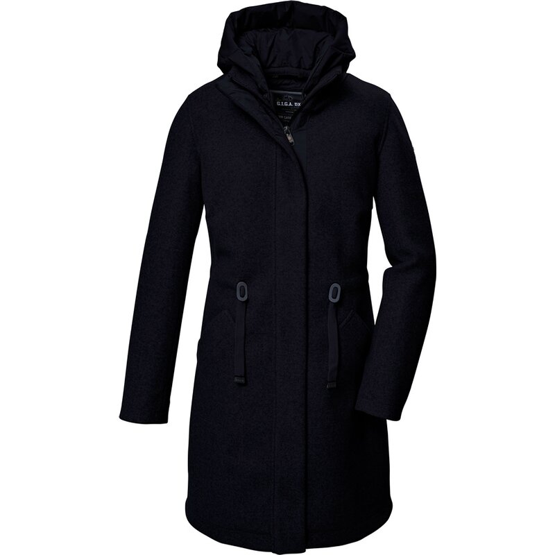 

Coat gw 46 wmn kntflc prk G.I.G.A. Dx By Killtec, черный