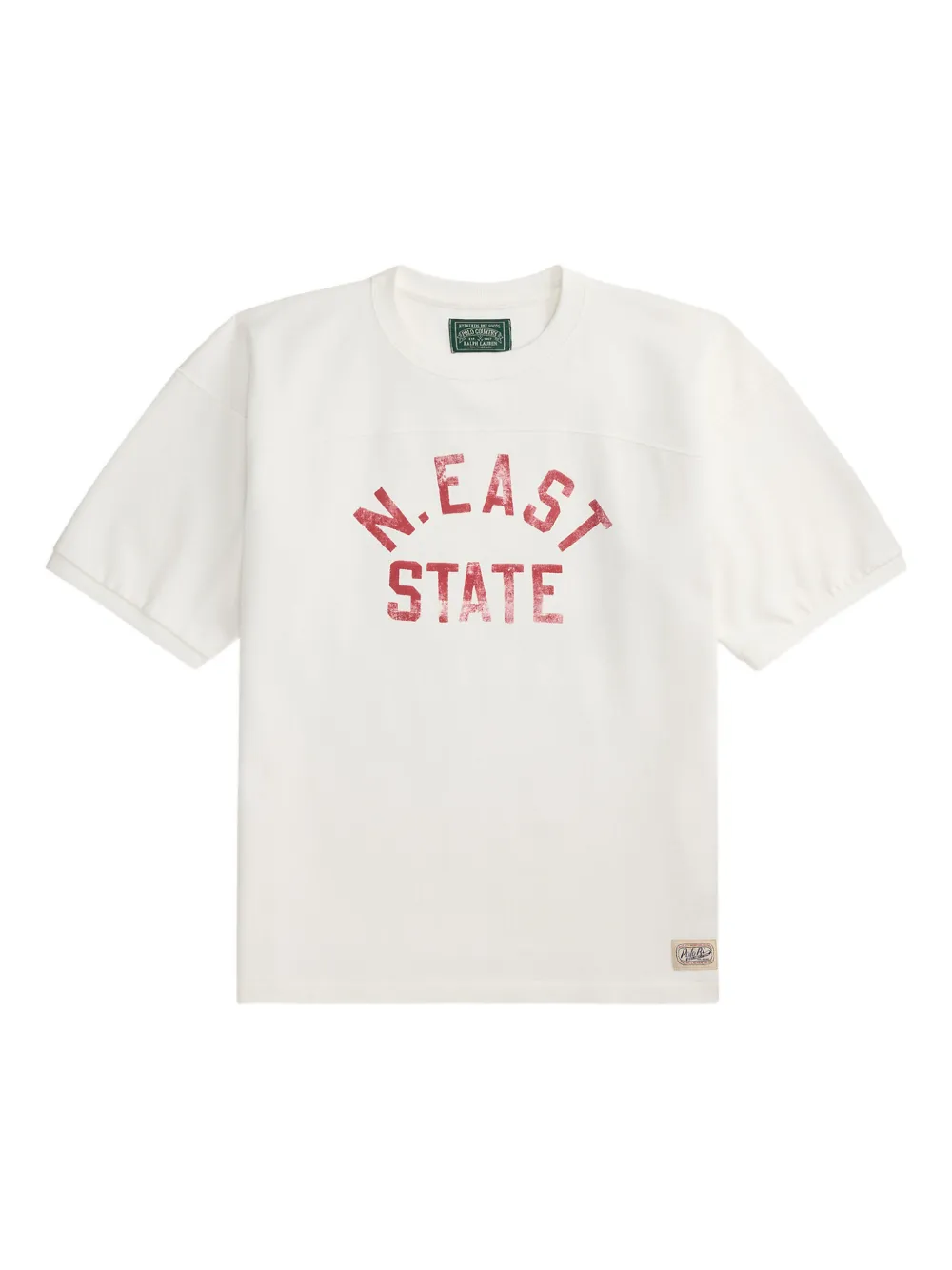 

Футболка с графичным принтом Polo Ralph Lauren, белый