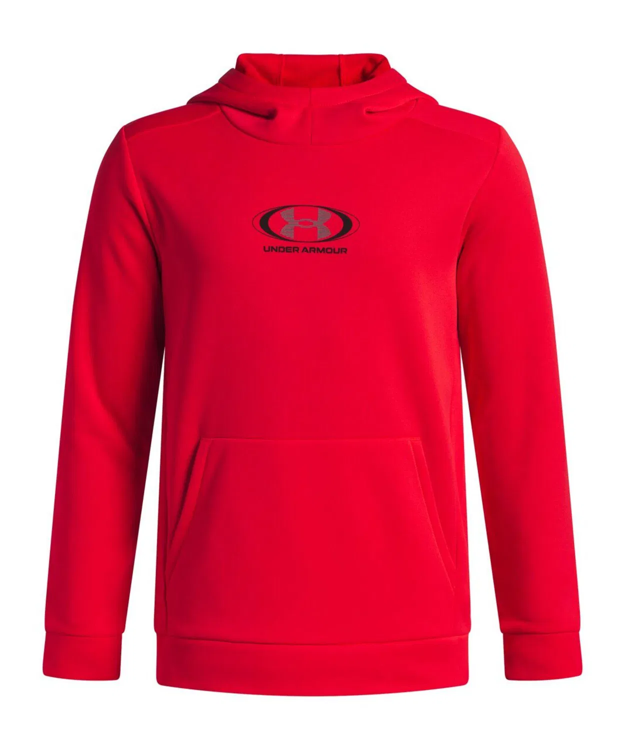 Детский худи без капюшона с длинным рукавомUnder Armour Starlight Logo, Red