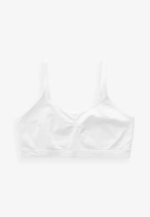 Топ Regular fit без швов, 2 шт, Seam Free Crop 2 Pack, Next, white, белый — фото 3