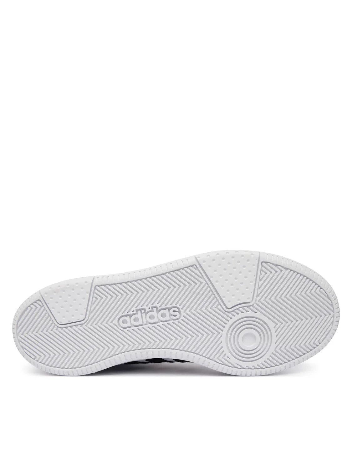 Кроссовки для мальчика Hoops Mid Classic Shoes Adidas, белый — фото 4