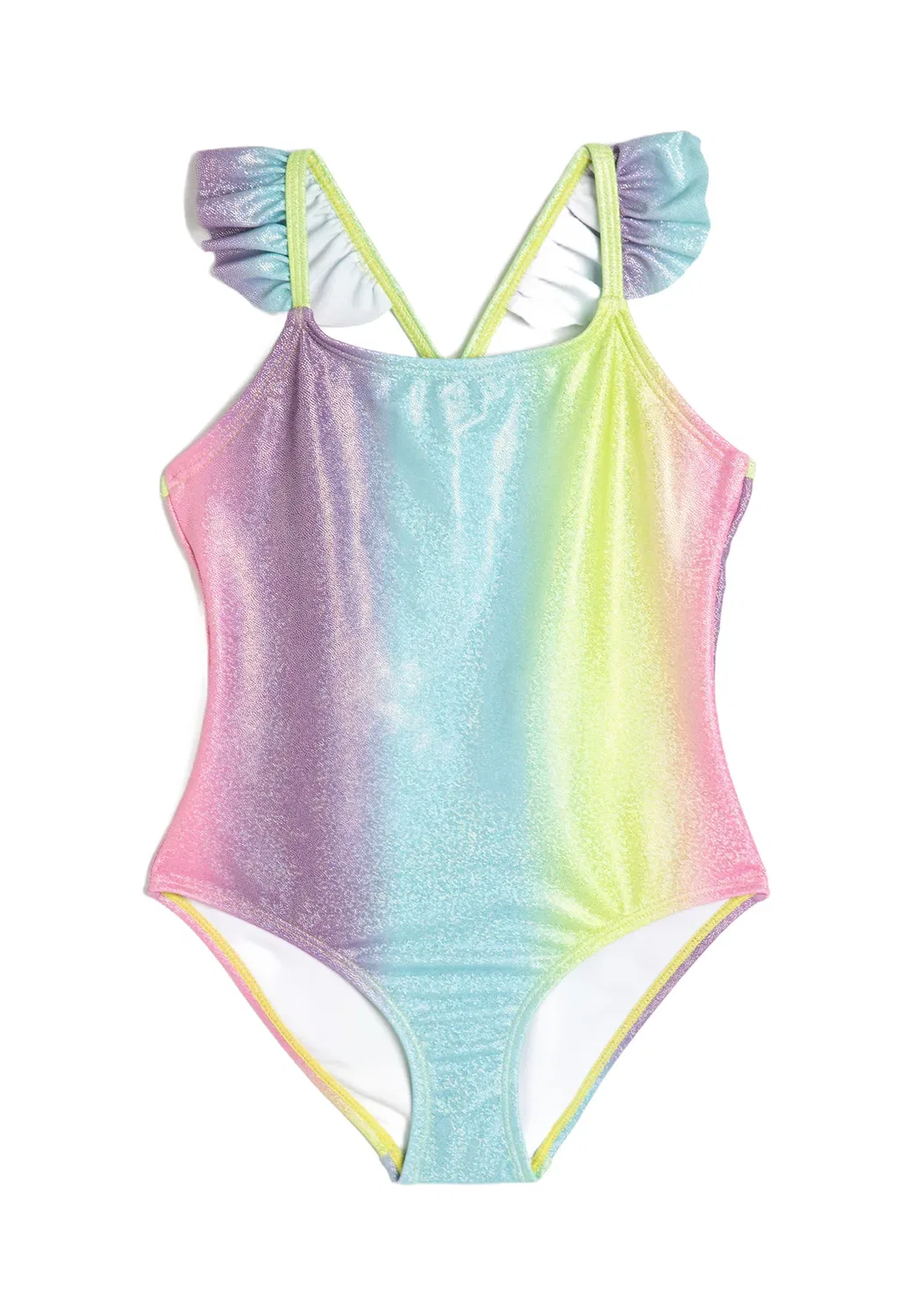Блестящий купальник Koton, Multi Coloured