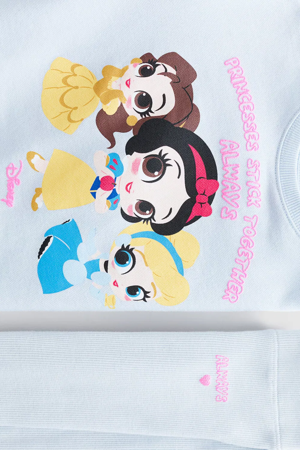 Комплект из двух предметов: рубашка и леггинсы H&M, Hellblau/Disneyprinzessinnen — фото 2