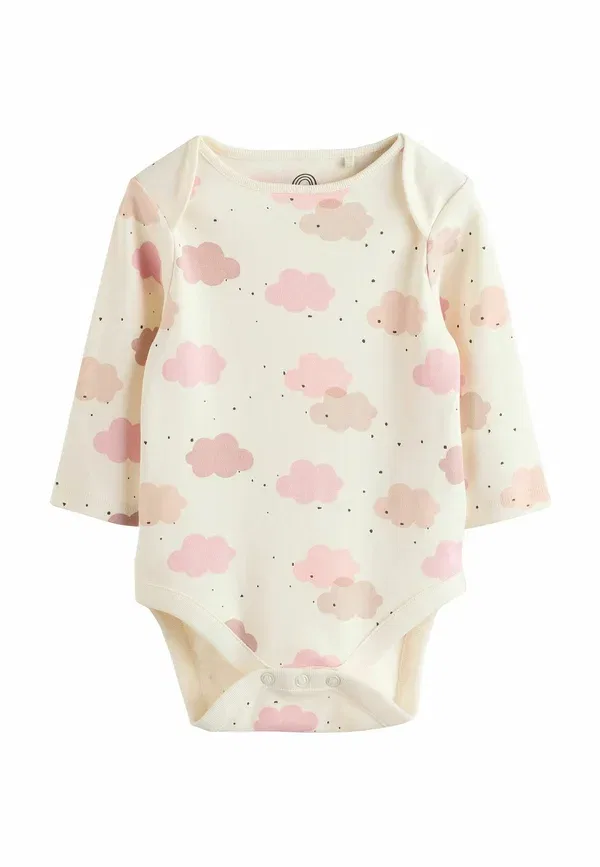 Комплект из 5 боди с длинным рукавом Regular fit - long sleeve 5 pack Next, pink, розовый — фото 2