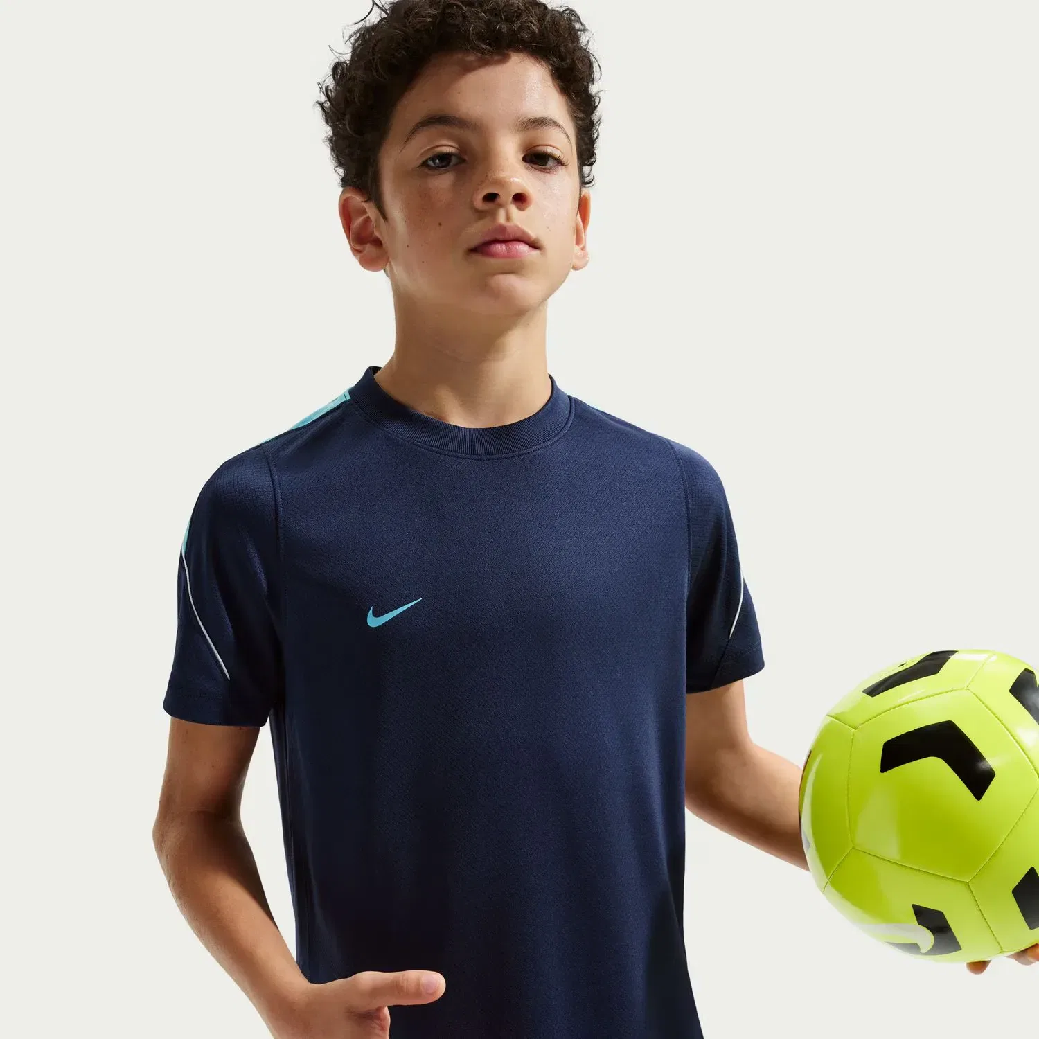 Детская футболка Dri-FIT Strike Nike, Azul