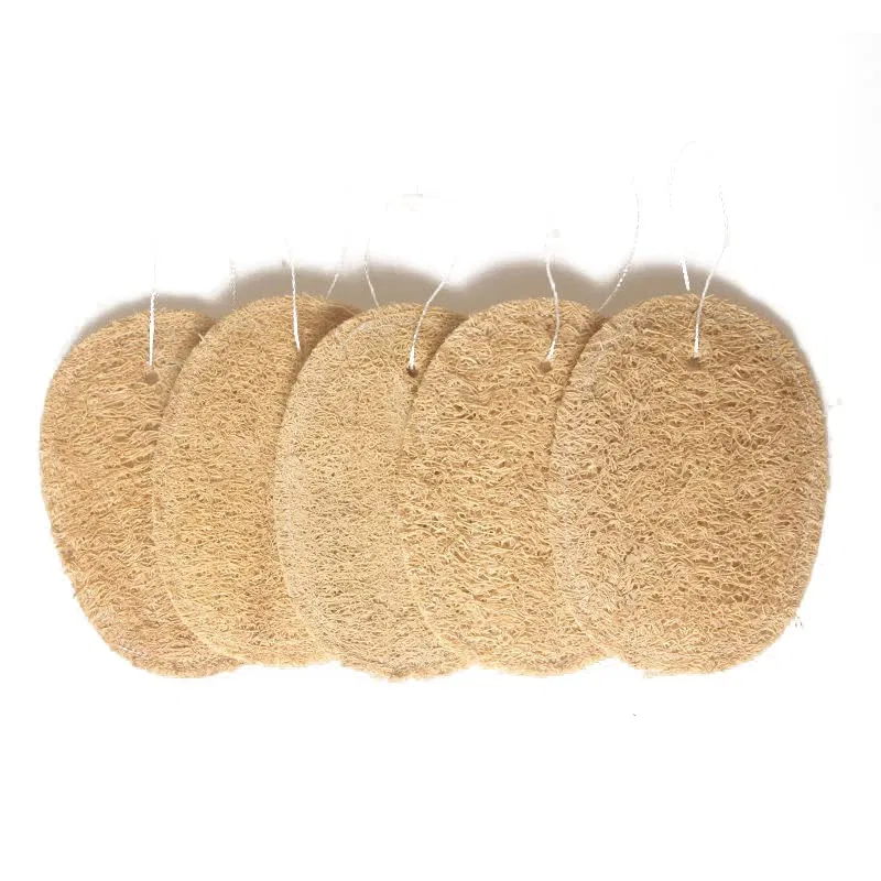 Мочалка-скраб для лица и тела, Luffa, 5 шт, Schwarz Generic