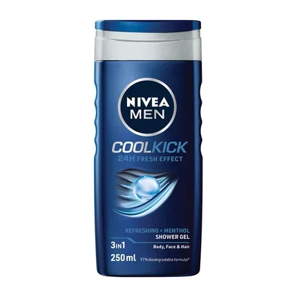 Гель для душа освежающий Nivea Men Cool Kick