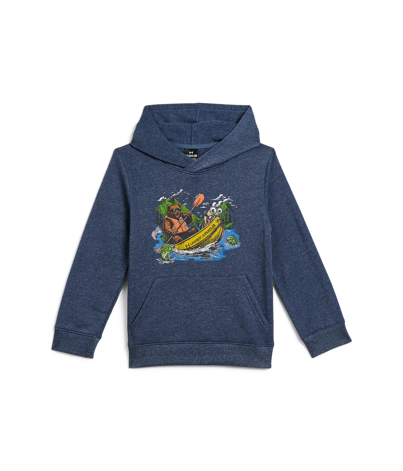 Толстовка с капюшоном Bear Kayak (для детей постарше) Under Armour Kids, Downpour Gray