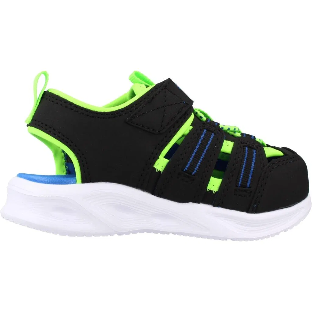 Детские сандалии Skechers Sola Glow Sandal-hyp, Schwarz — фото 4
