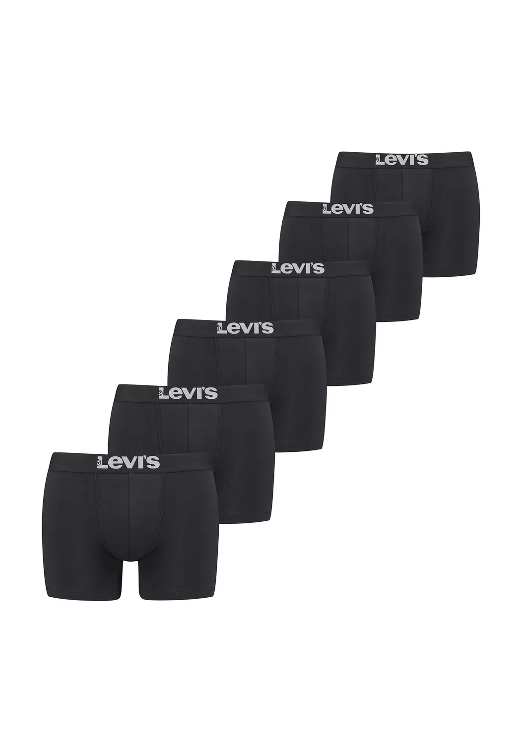 Мужские боксеры из органического хлопка SOLID BASIC BOXER Levi's, Taupebeige — фото 3