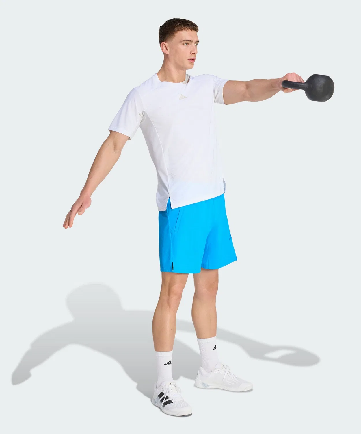 Мужские шорты Climacool 3D с быстросохнущей технологией Adidas, Blue — фото 4