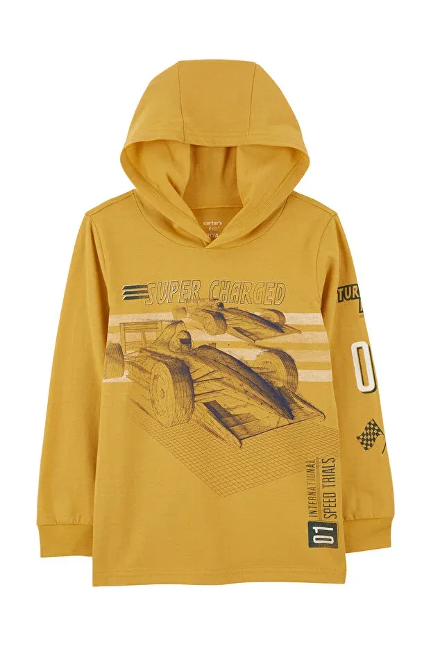 Детская футболка для мальчиков хлопковая Carter'S, Yellow