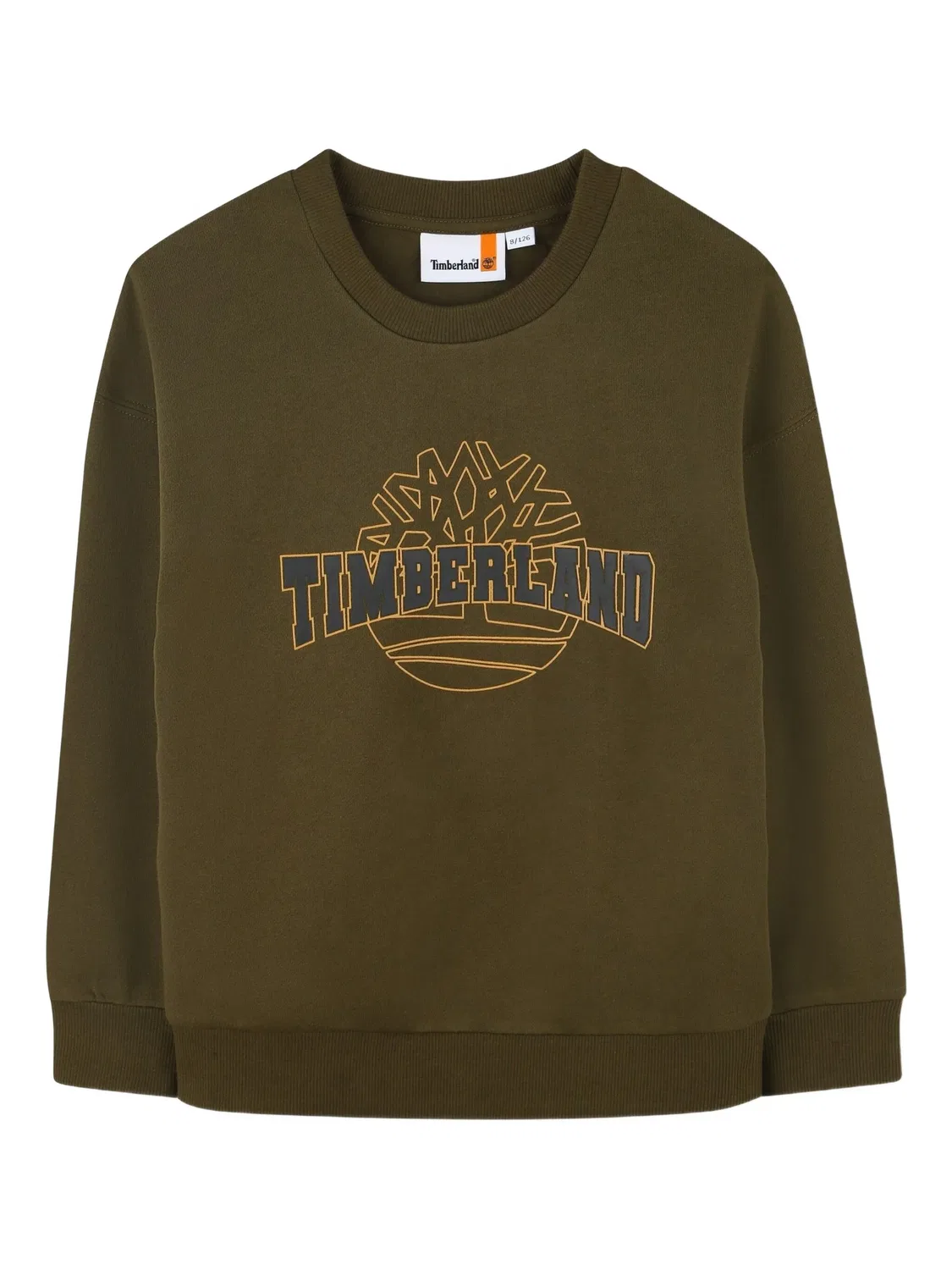 Свитшот с логотипом Timberland, оливковый