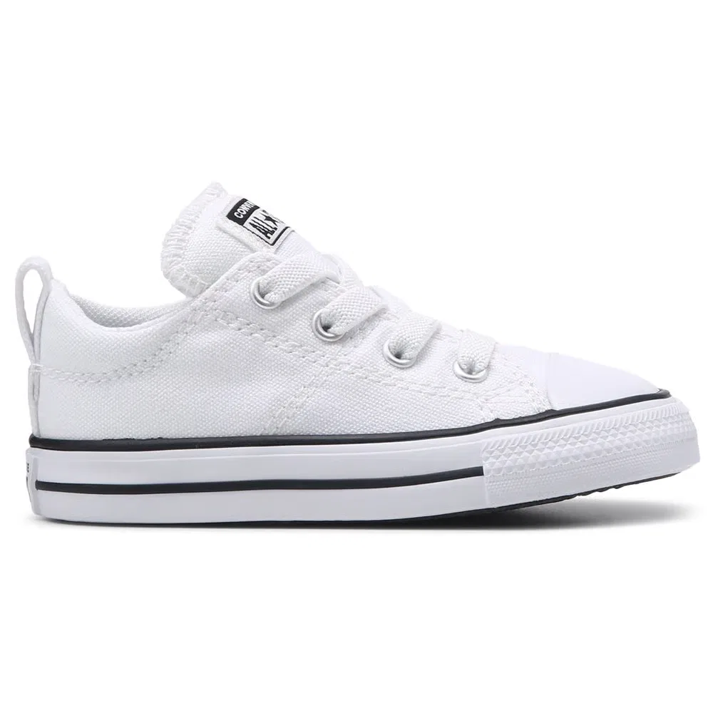 Детские низкие кроссовки Chuck Taylor All Star Madison для малышей Converse, White/Black — фото 2