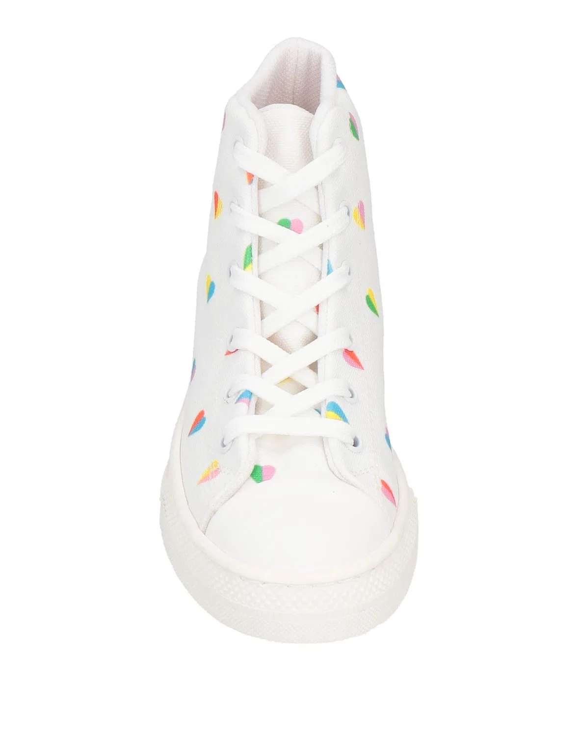 Детские кеды для девочек Canvas Stella Mccartney Kids, белый — фото 4