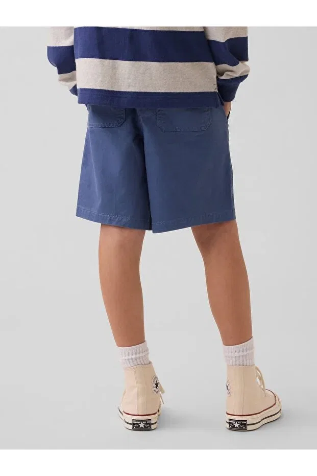 Детские шорты для мальчиков свободного кроя Gap, Blue-001 — фото 3