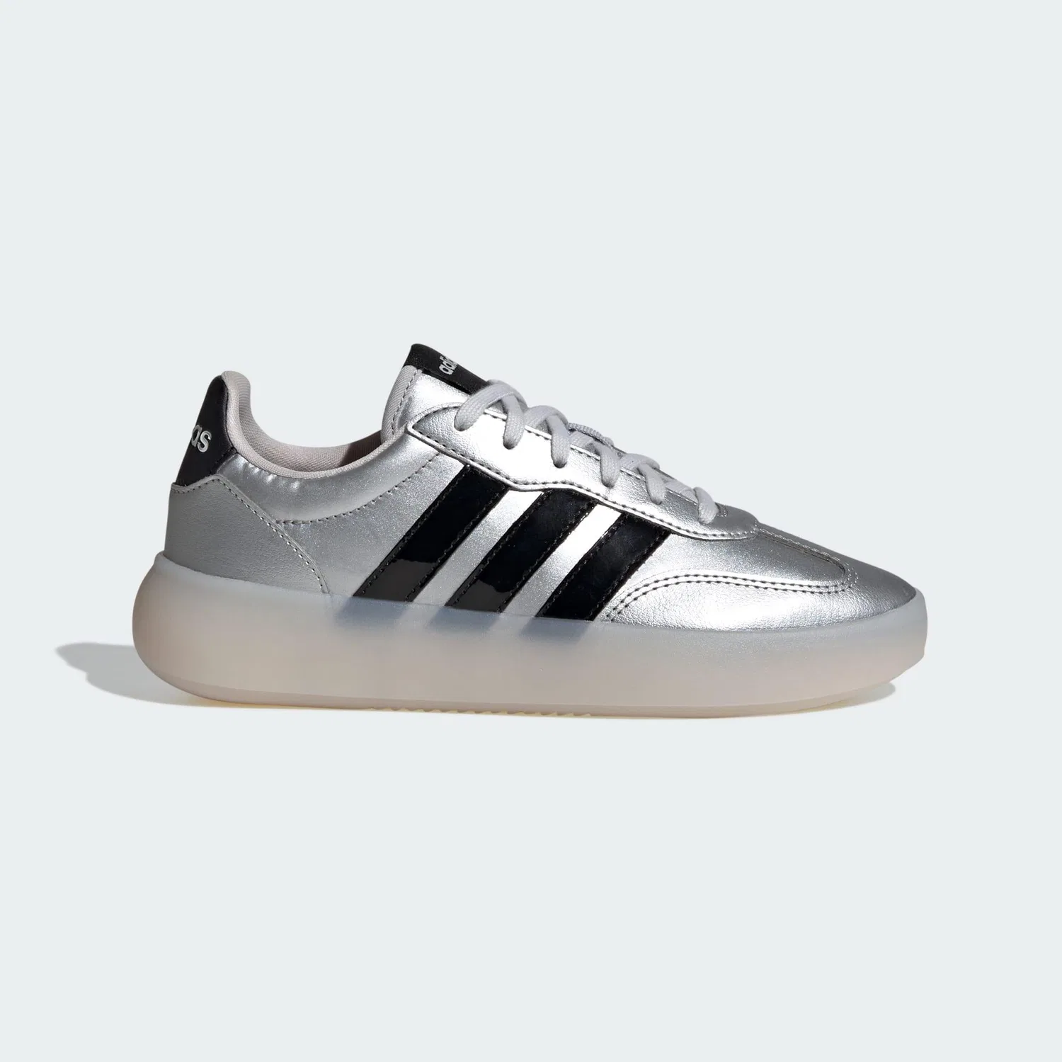 Детские кроссовки с принтом Barreda Decode Adidas, Silber Schwarz Weiss
