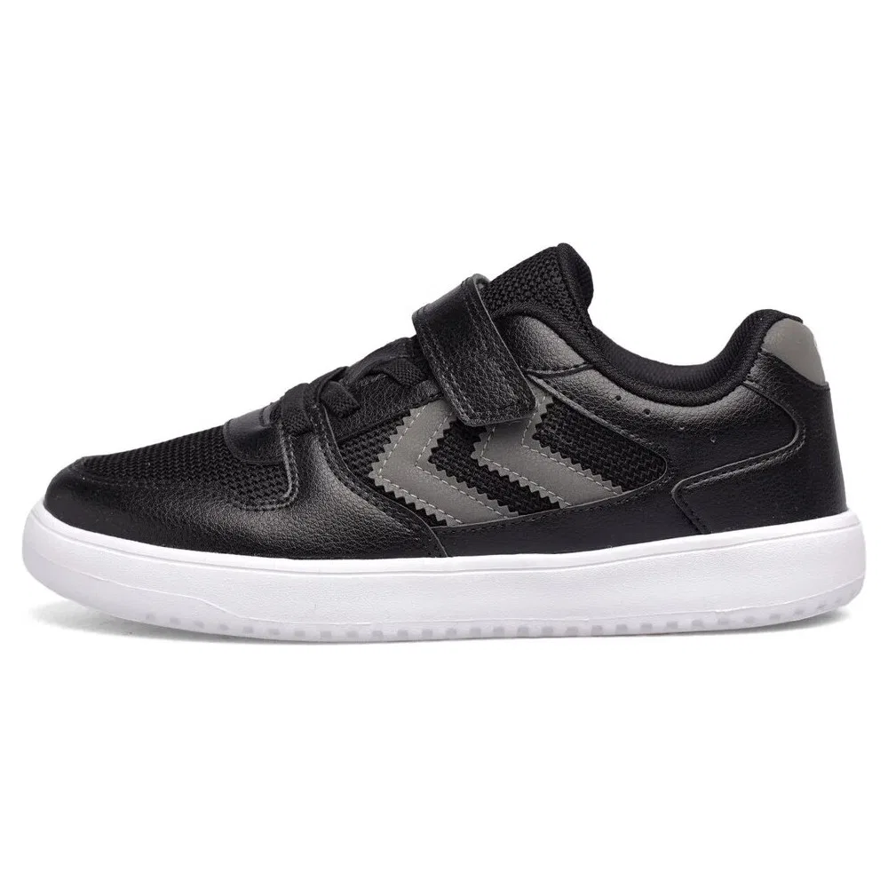Детские спортивные кроссовки с легкой подошвой на липучках Kayno Sm. Jr. Hummel, Black