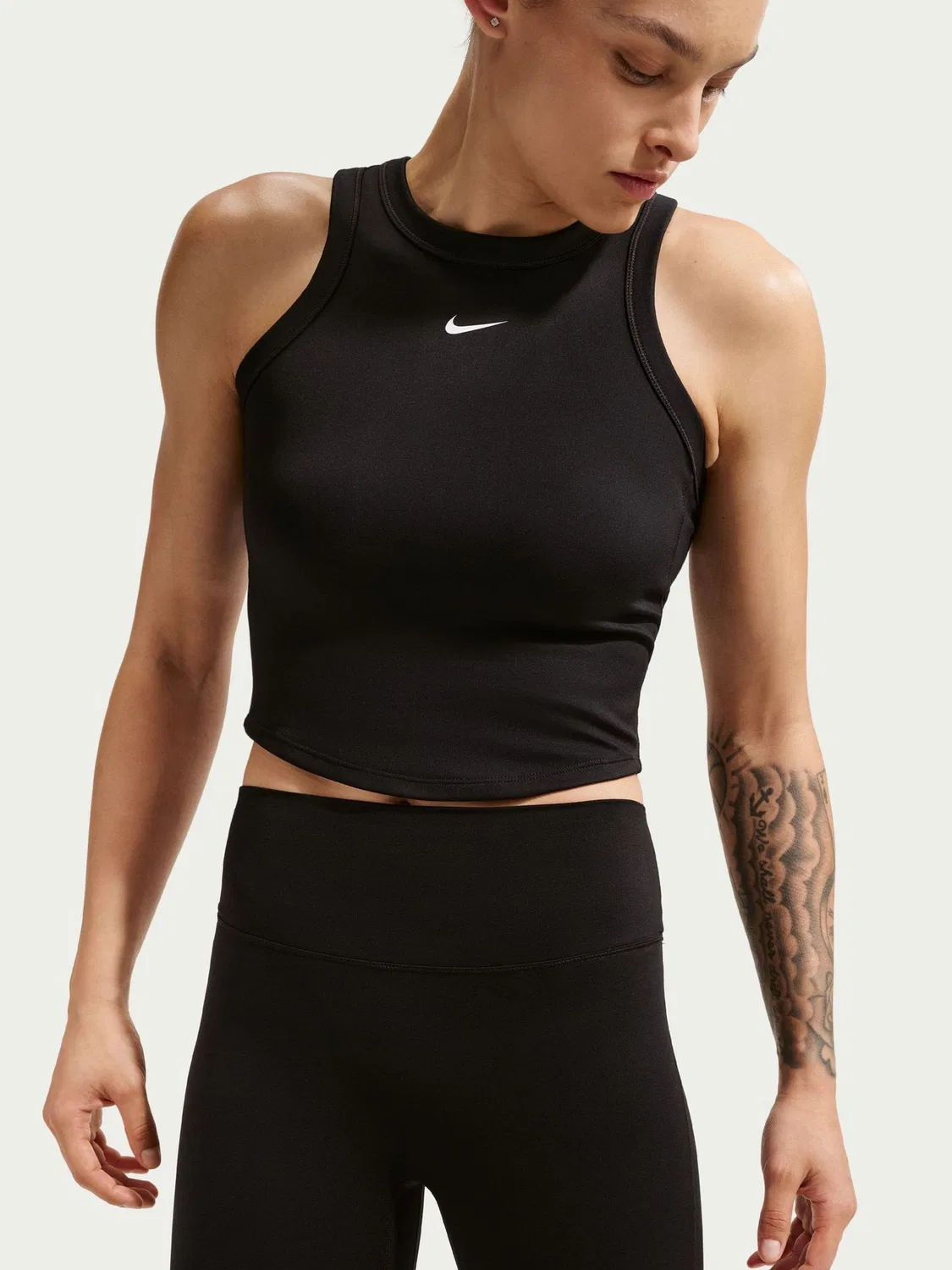 Шорты велосипедные Nike One High-Waisted 8" Nike, черный — фото 3