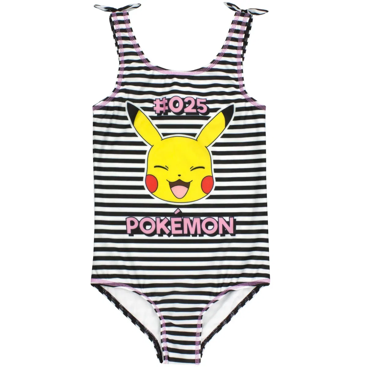 Детский купальник для девочек Pikachu Pokemon, Black