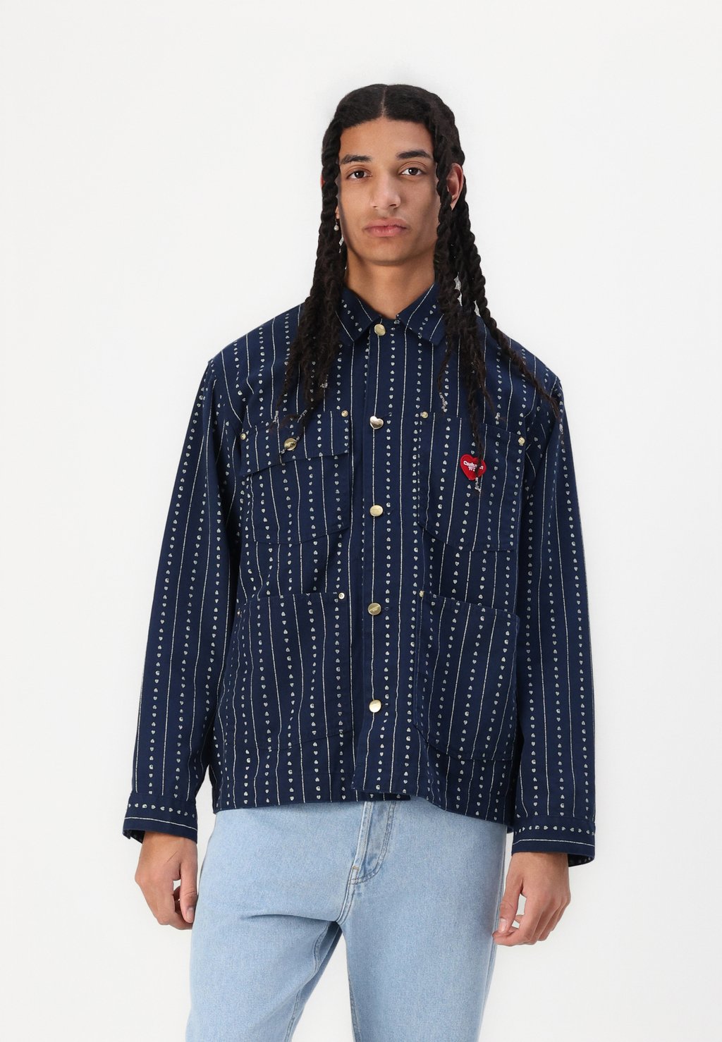 

Джинсовая куртка DREWE CHORE Carhartt WIP, синий
