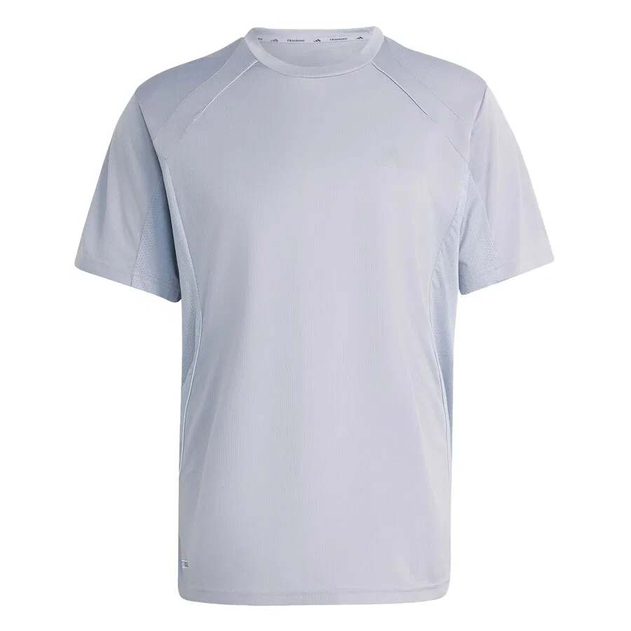 Футболка ADIDAS PERFORMANCE Performance Shirt 'Tech Apparel' серебристо-серого цвета