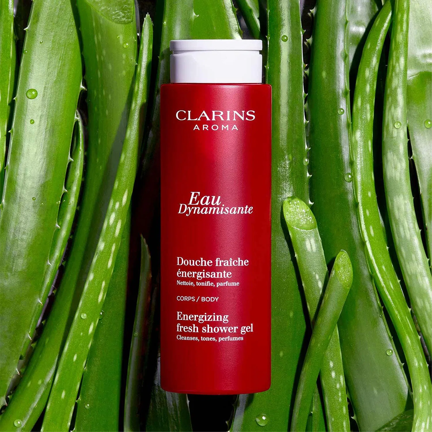 Гель для душа освежающий энергетический Eau Dynamisante CLARINS, 200 мл — фото 3