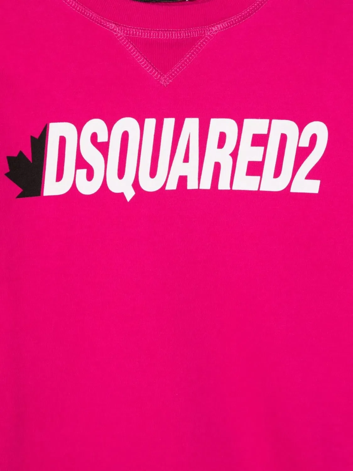 Платье- футболка с логотипом DSQUARED2, розовый — фото 3