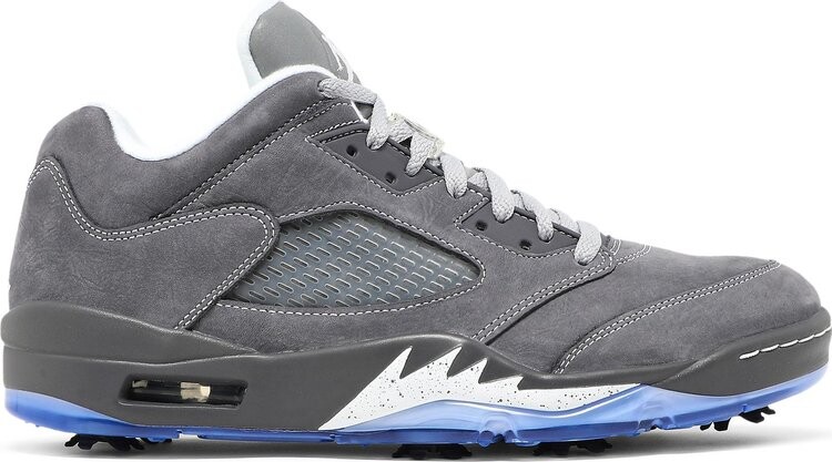 

Бутсы Air Jordan 5 Low Golf Wolf Grey, серый