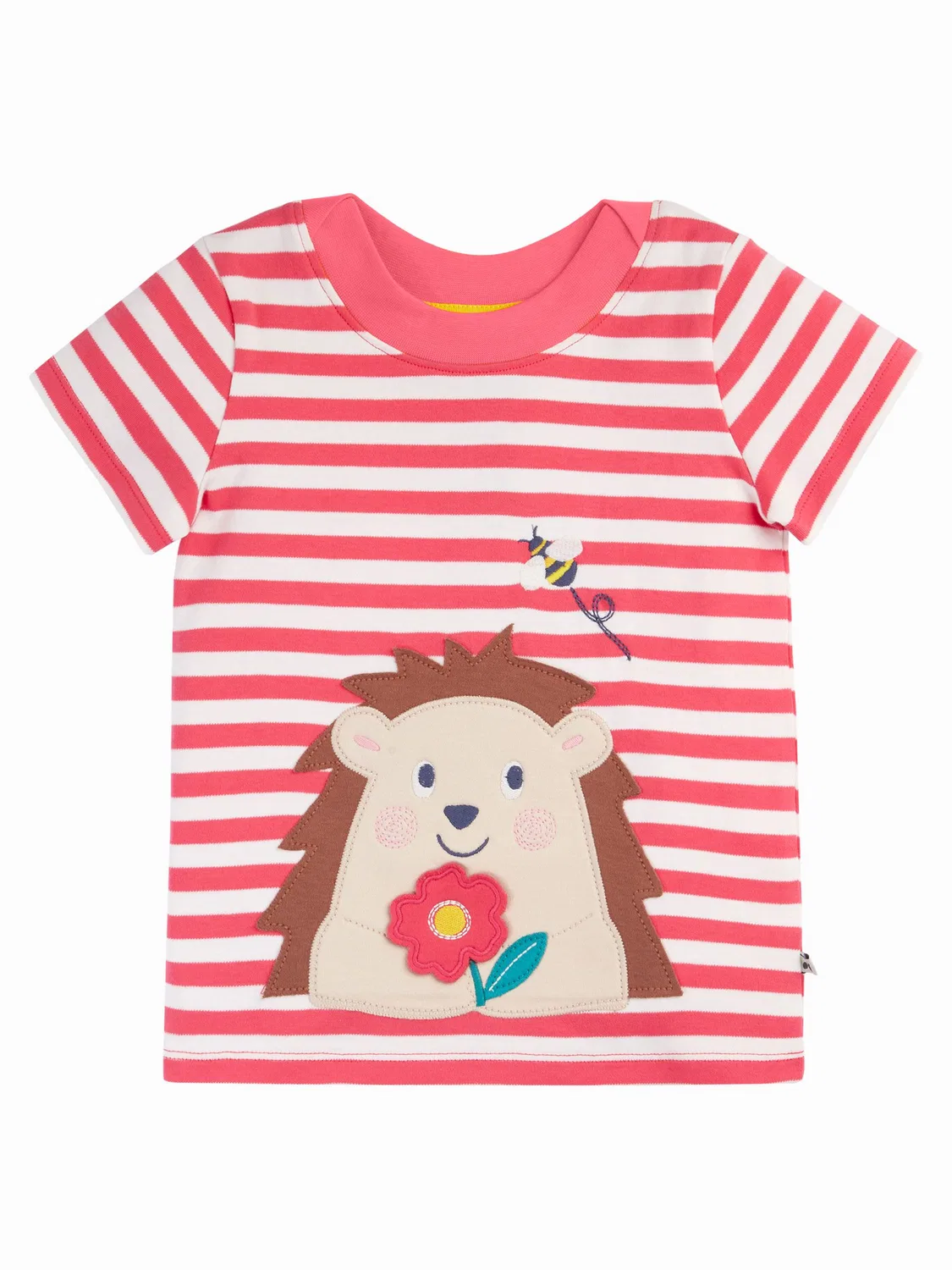 Футболка Frugi Easy On T-Shirt, розовый — фото 2