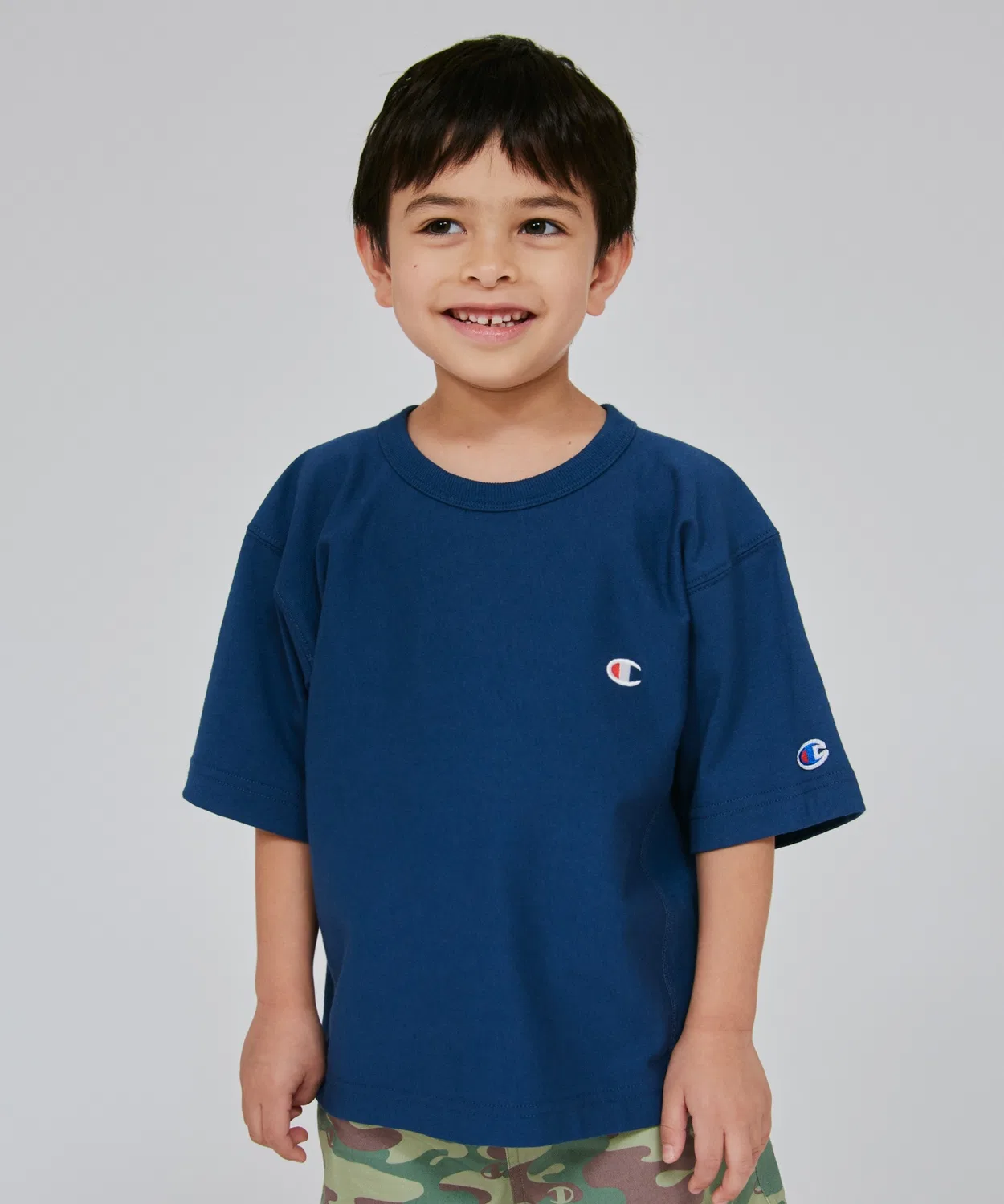 Детская футболка с коротким рукавом Reverse Weave Champion, Navy