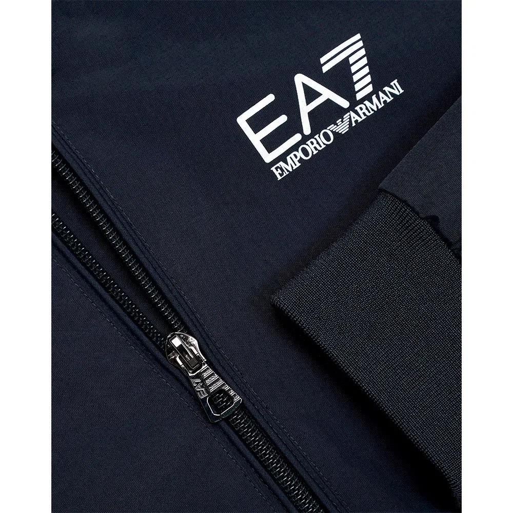 Бомбер Ea7 Emporio Armani, синий — фото 3