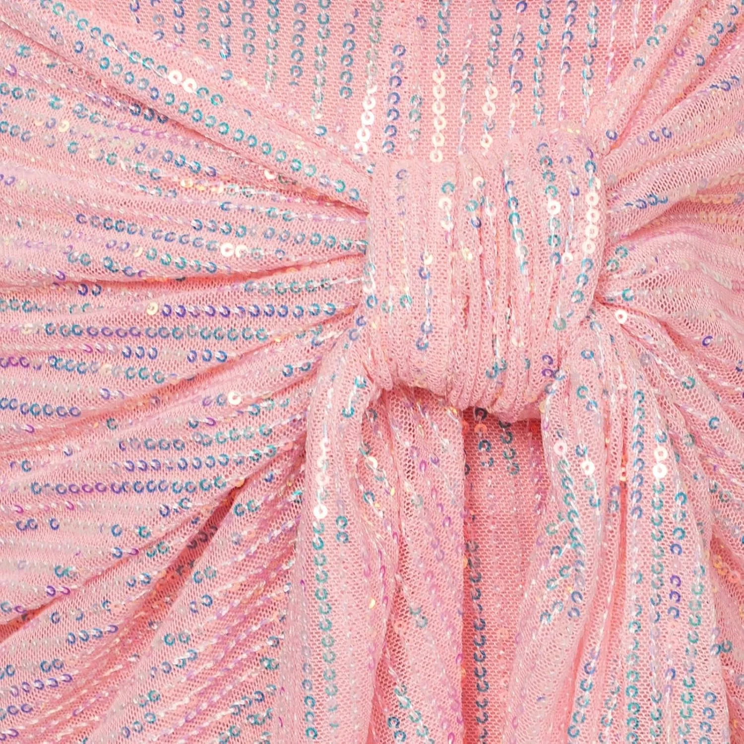 Женское коктейльное платье с пайетками One Shoulder Ruched Bodycon, Pink — фото 2