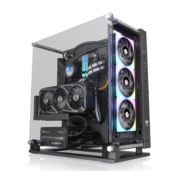 

Корпус Thermaltake Core P3 TG Pro, Mid Tower, черный