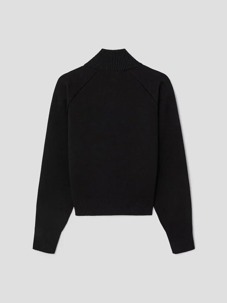 Кардиган вязаный оверсайз Le Cardigan Lavande JACQUEMUS, Black — фото 2