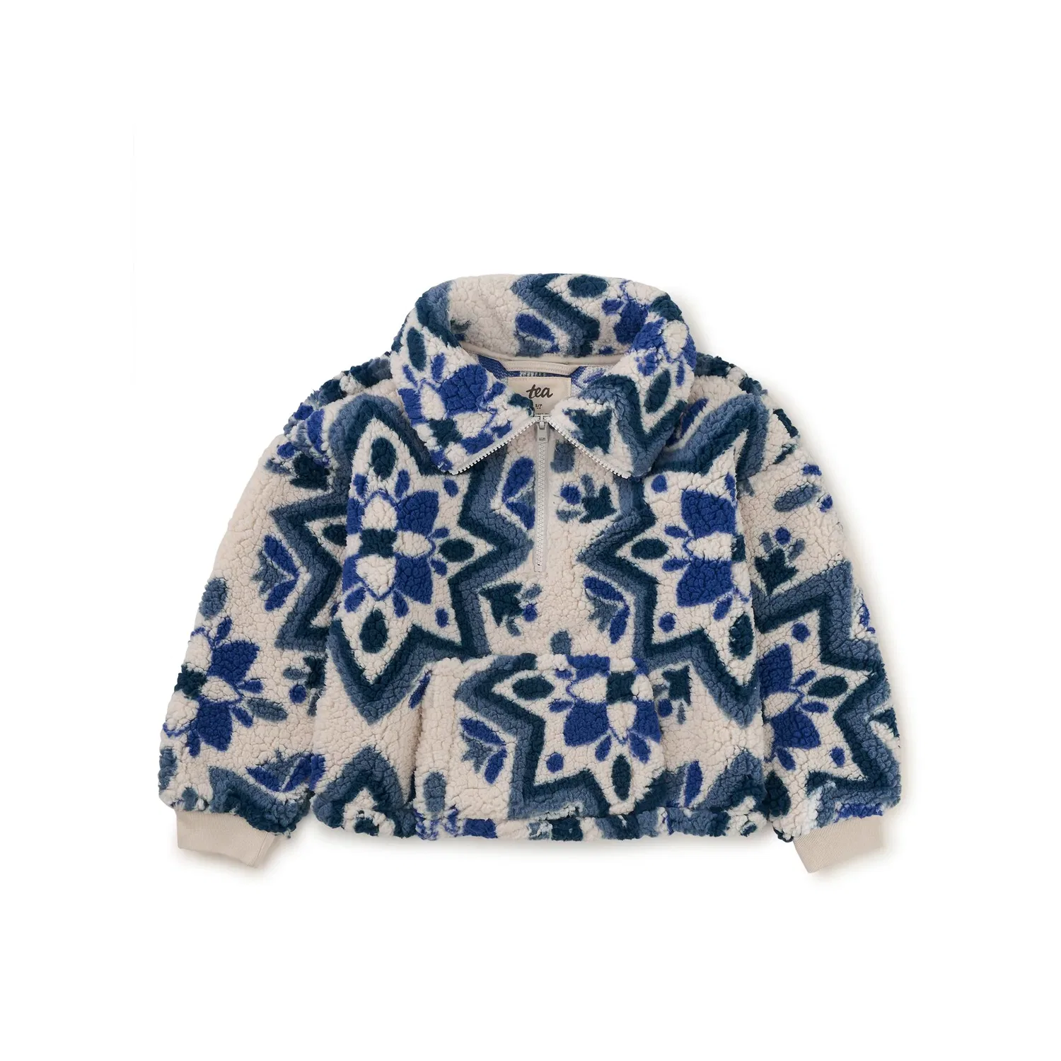 Детский пуловер из флиса с карманом-кенгуру Teddy Fleece Pullover Tea Collection, Istanbul Iznik