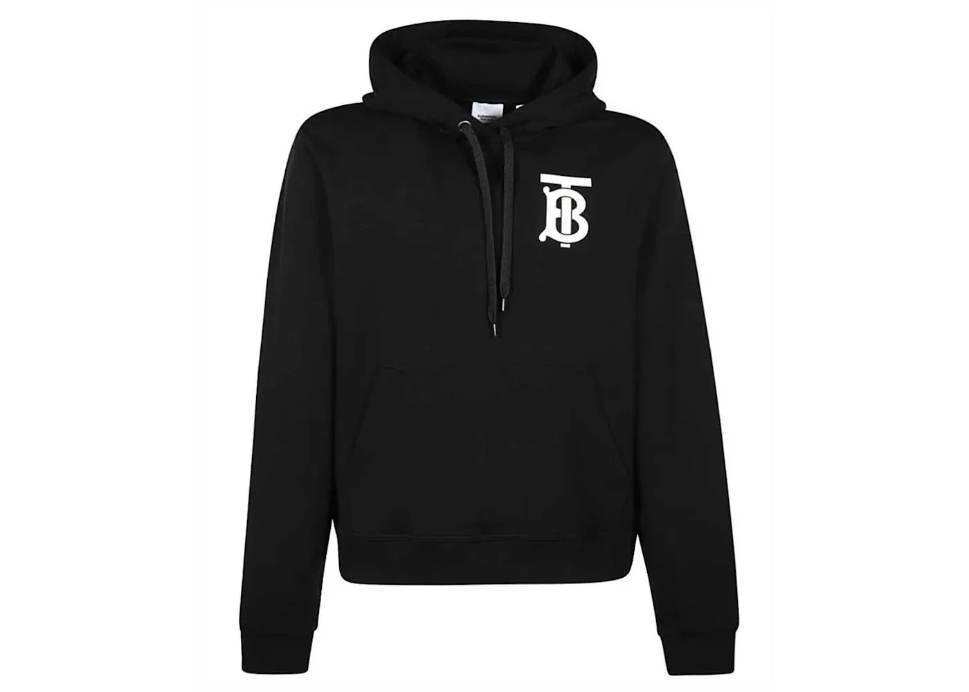 Женская худи с монограммой Burberry, Black