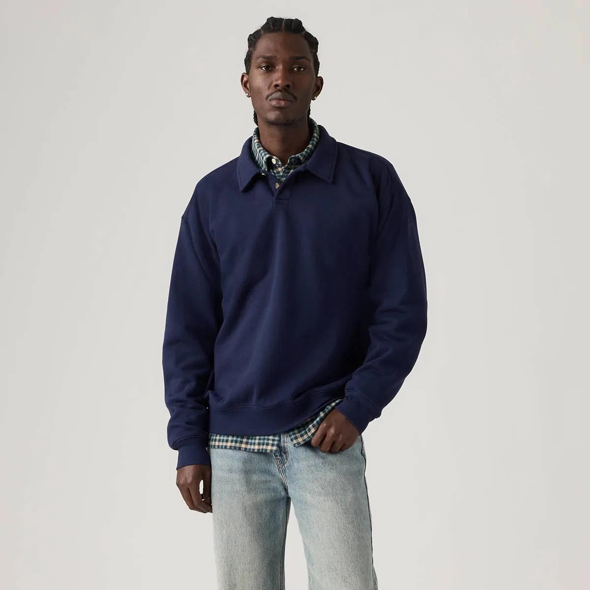 Толстовка для регби Leo Levi's, Navy Blazer - Blue — фото 3