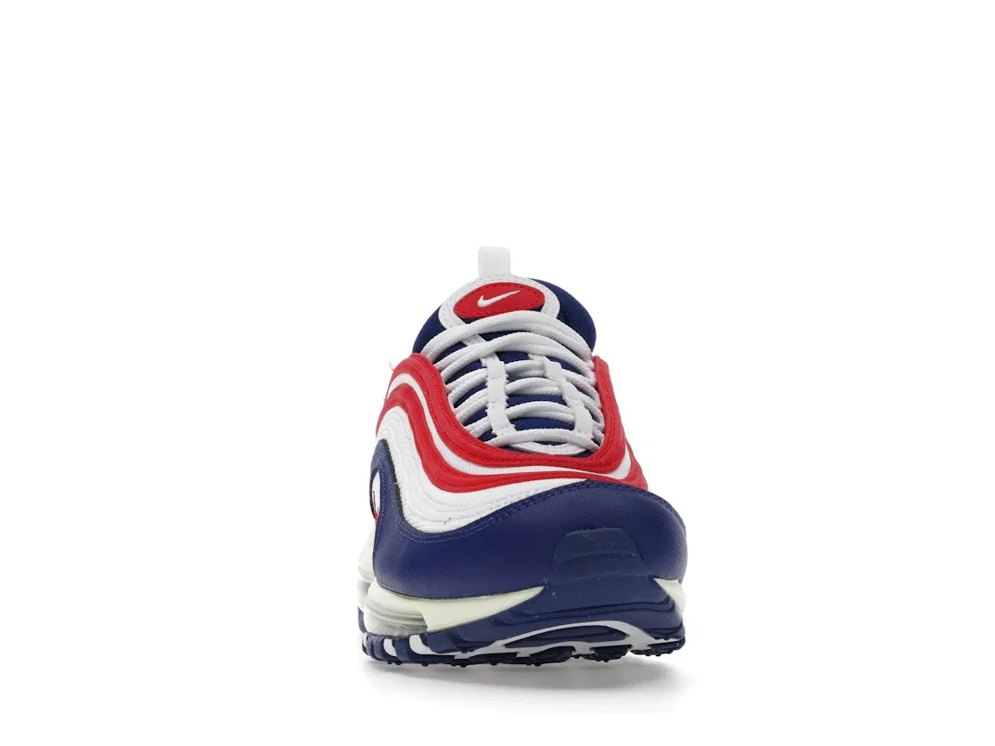 Детские кроссовки Lifestyle Nike Air Max 97, White/University Red-Game Royal — фото 2