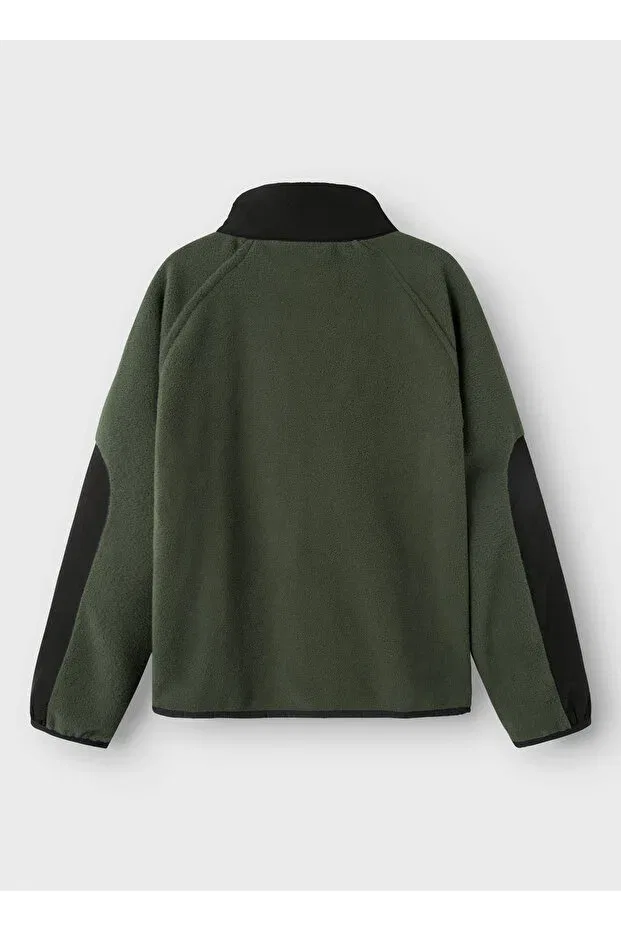 Детское пальто для мальчиков с длинным рукавом Name It, Dark Green — фото 3