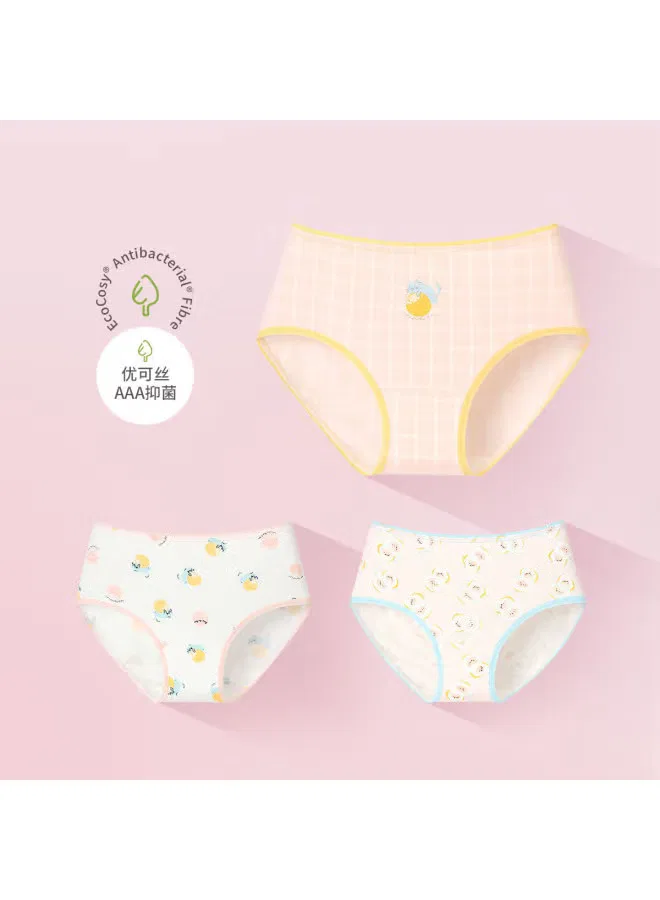 Трусы-слипы детские антибактериальные, комплект из 3 штук Long Time Companion, белый — фото 2